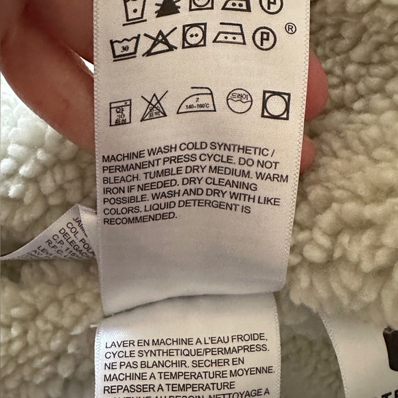 Levi’s Denim Sherpa Trucker Jacket, Dark Blue, Size XL - Picture 14 of 16